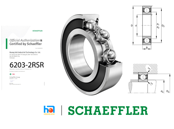 FAG 6203-2RSR