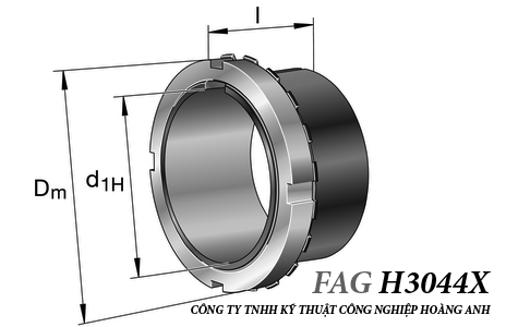 Măng xông FAG H3044X