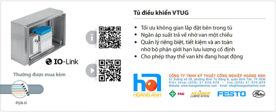 Tủ điều khiển FESTO VTUG