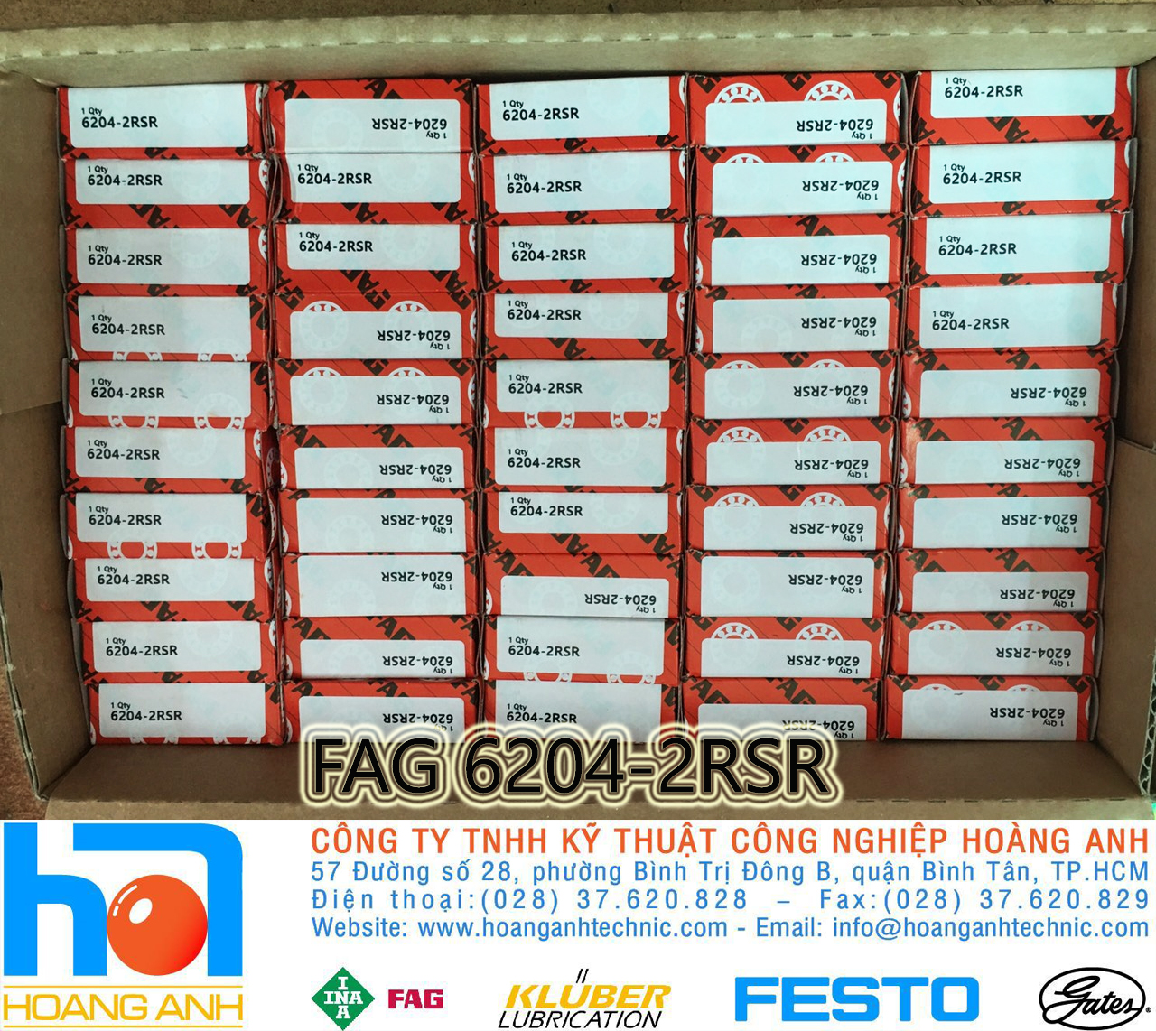 6204-2RSR FAG